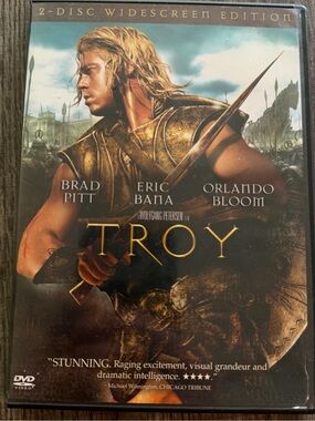 Warner Bros. Troy DVD — Gold, Brown, Black
